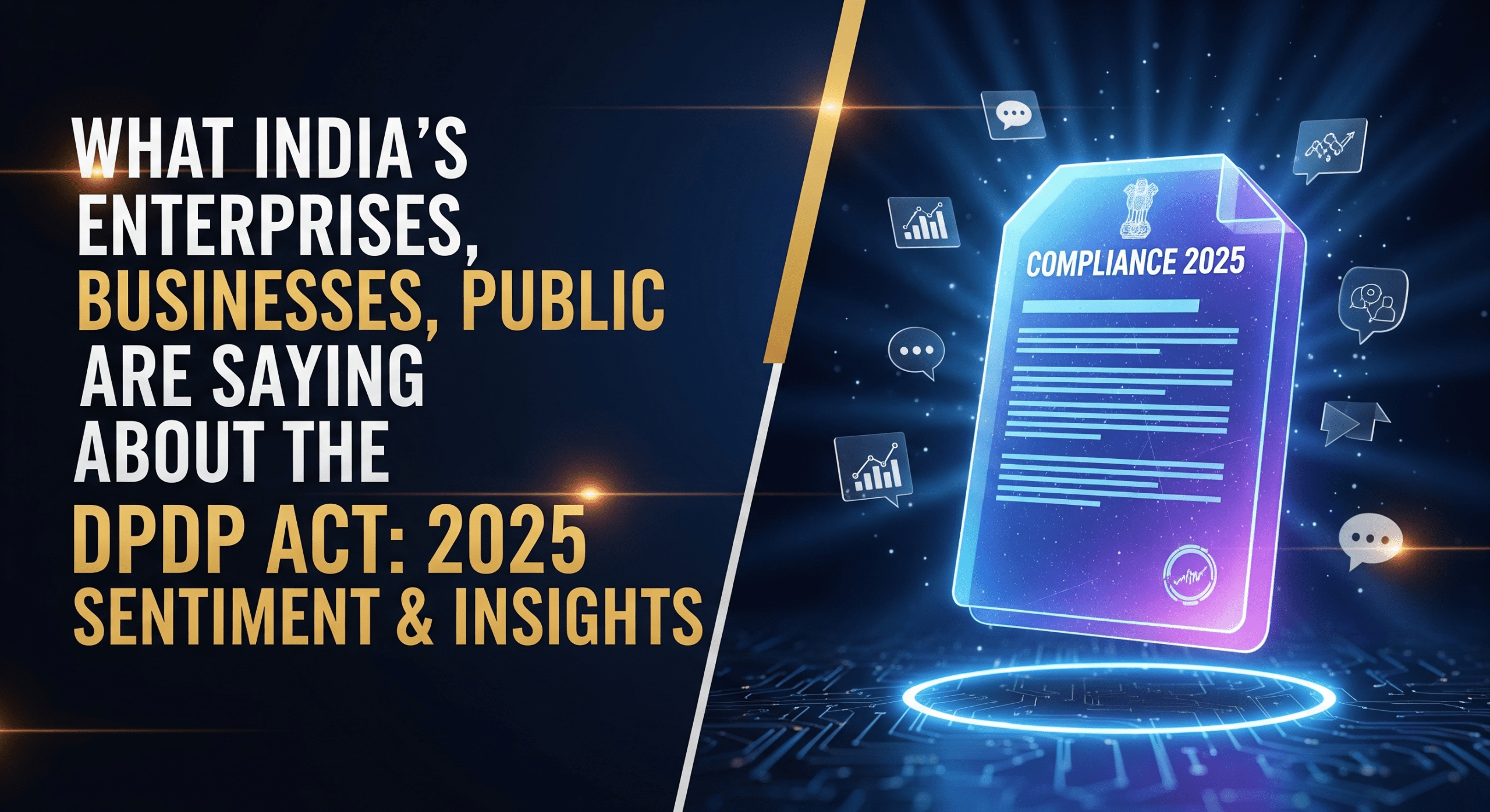 What India’s Enterprises, Businesses, and the Public Are Saying About the DPDP Act: 2025 Sentiment & Insights